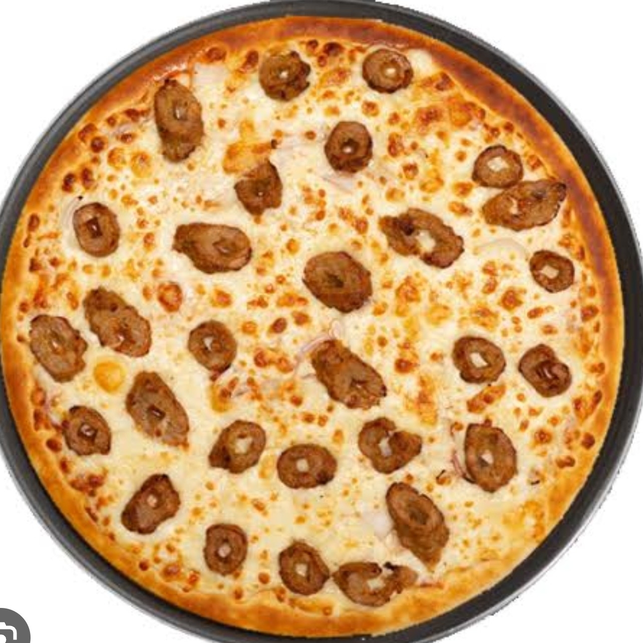 Chicken Kabab Pizza